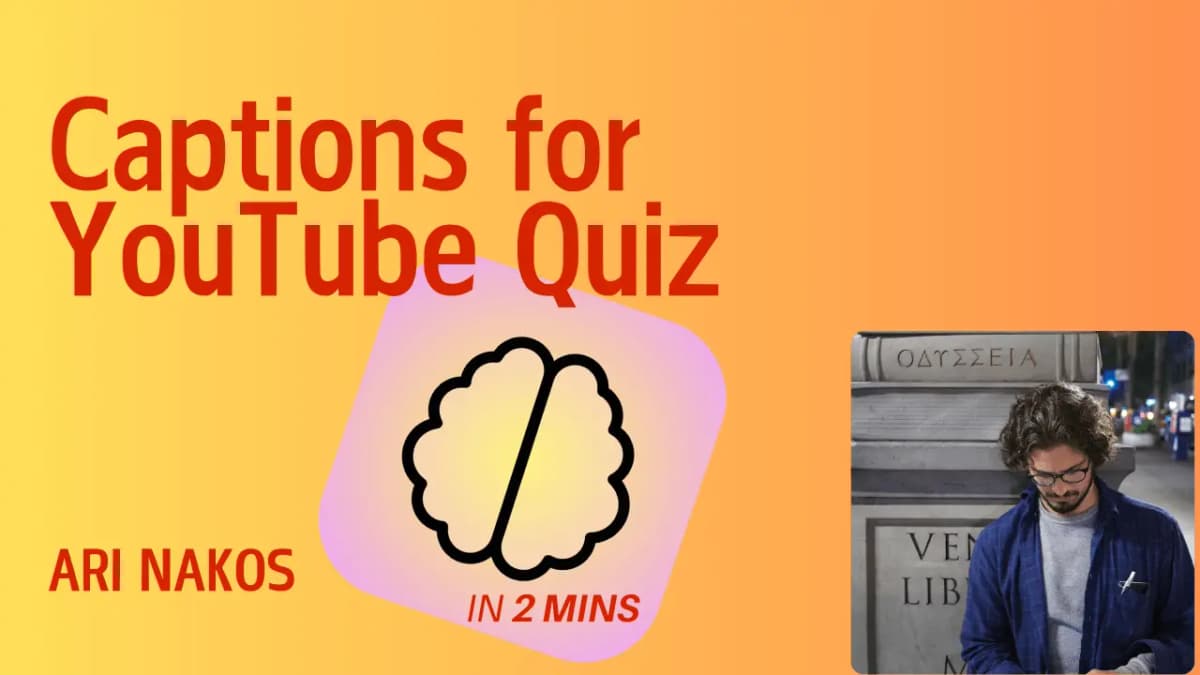 Auto-Generating Quiz Captions