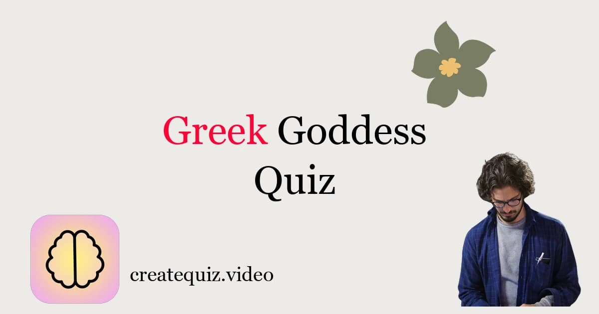 Test Your Knowledge of Greek Goddesses: A Fun Mythology Quiz